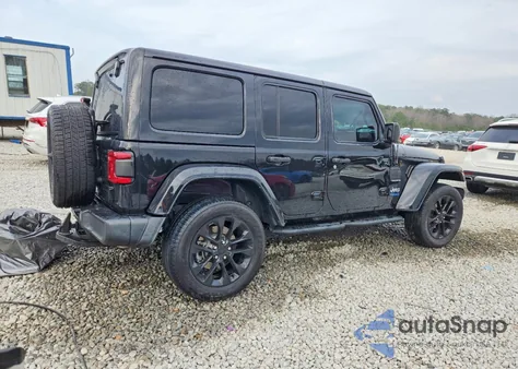 2021 Jeep Wrangler Unlimited Sahara 4Xe из США, поврежденный, VIN 1C4JJXP65MW872018